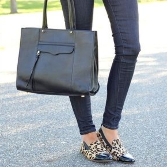 Rebecca Minkoff Handbags - Rebecca Minkoff MAB Large Leather Tote black